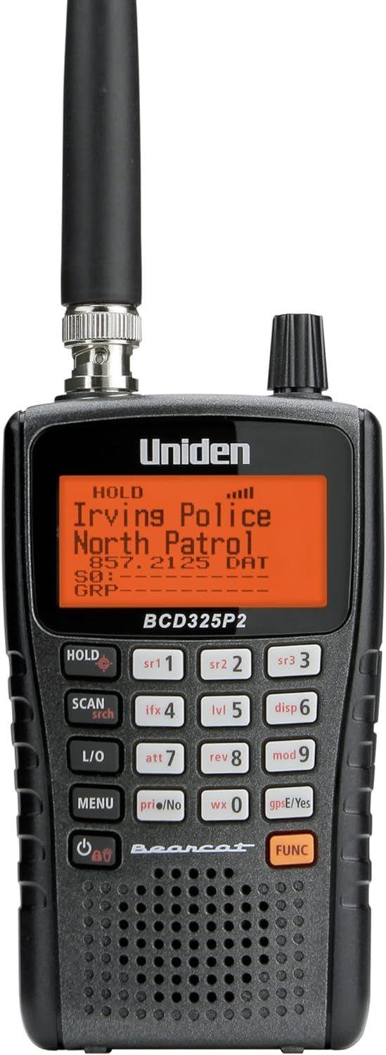 Uniden  BCD325P2 TrunkTracker V Handheld Scanner - Black - Premium