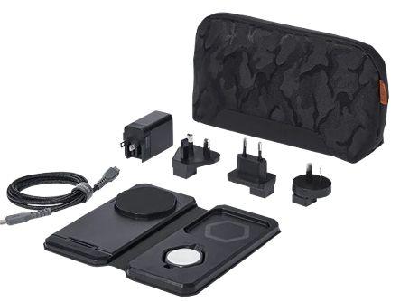 Urban Armor Gear 3-in-1 Wireless Charger + Case - Black