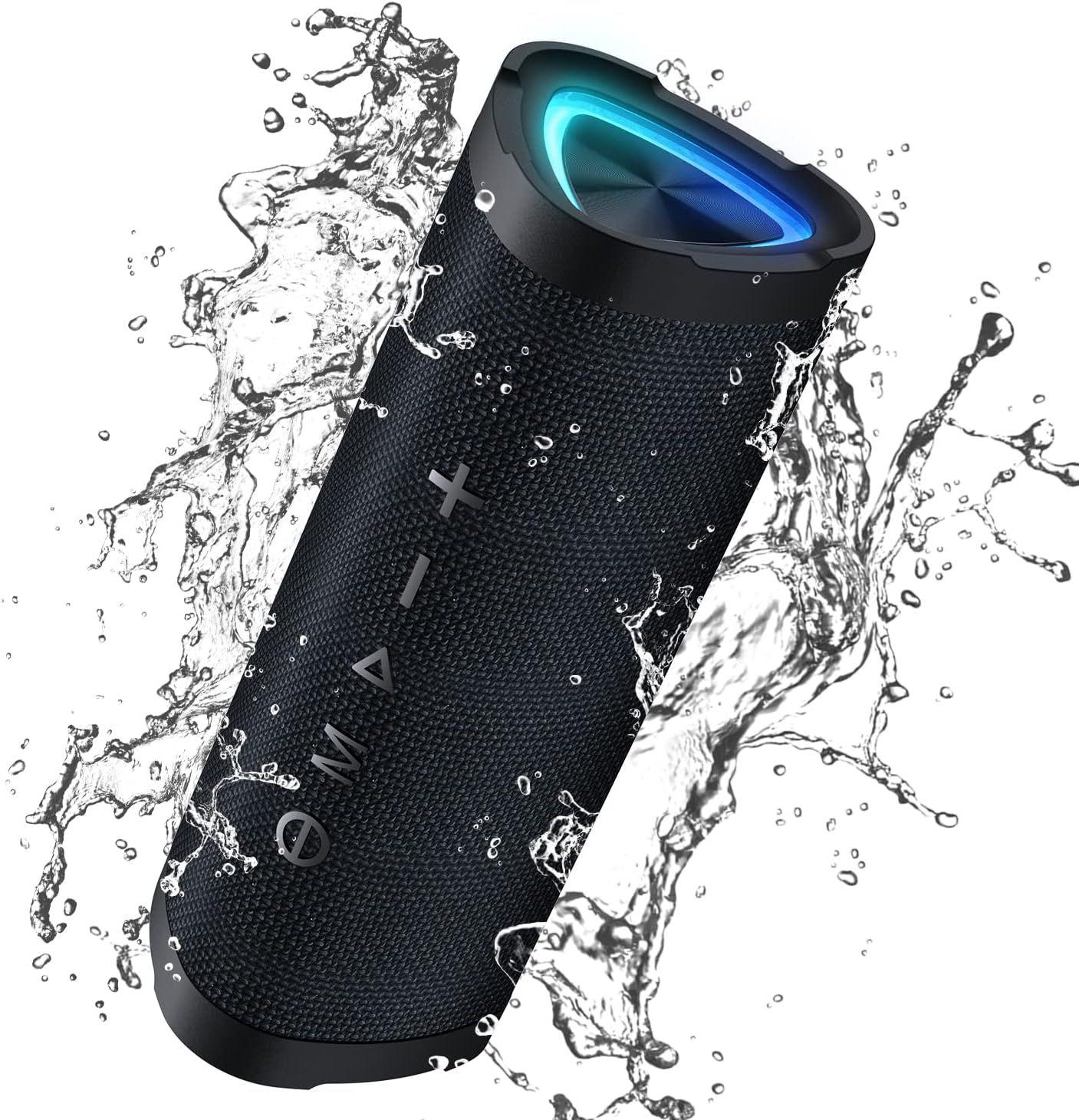 Vanzon  V40 Waterproof Portable Wireless Speaker - Black - Excellent