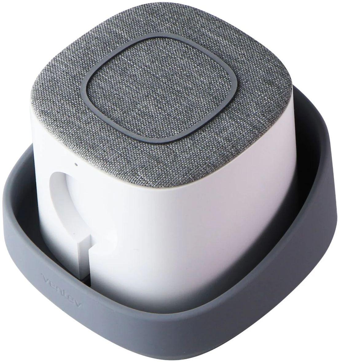 Ventev  Wireless 10W Qi Fast Charger Watchdock Duo - White/Gray - Brand New