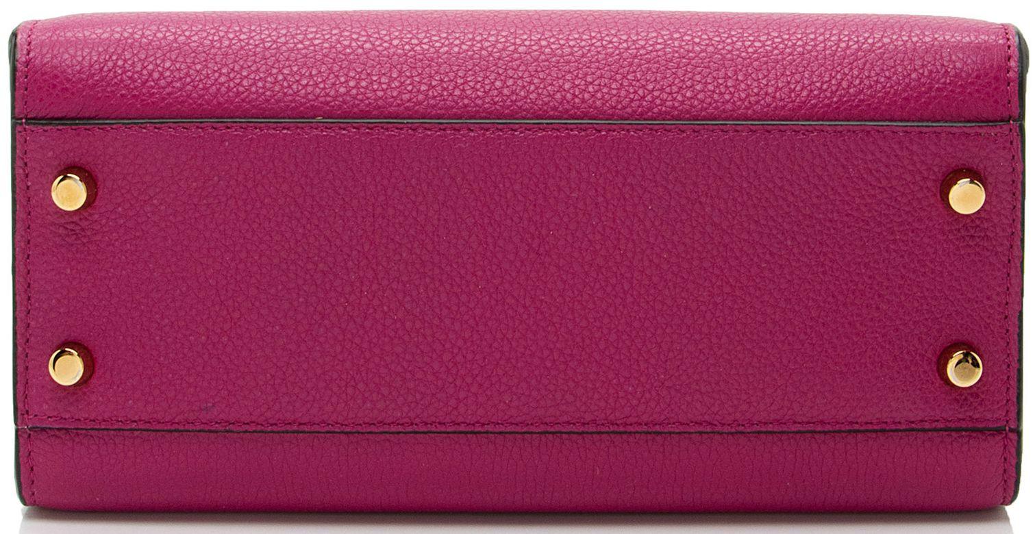 Versace Calfskin Virtus Small Satchel - Calfskin - Pink