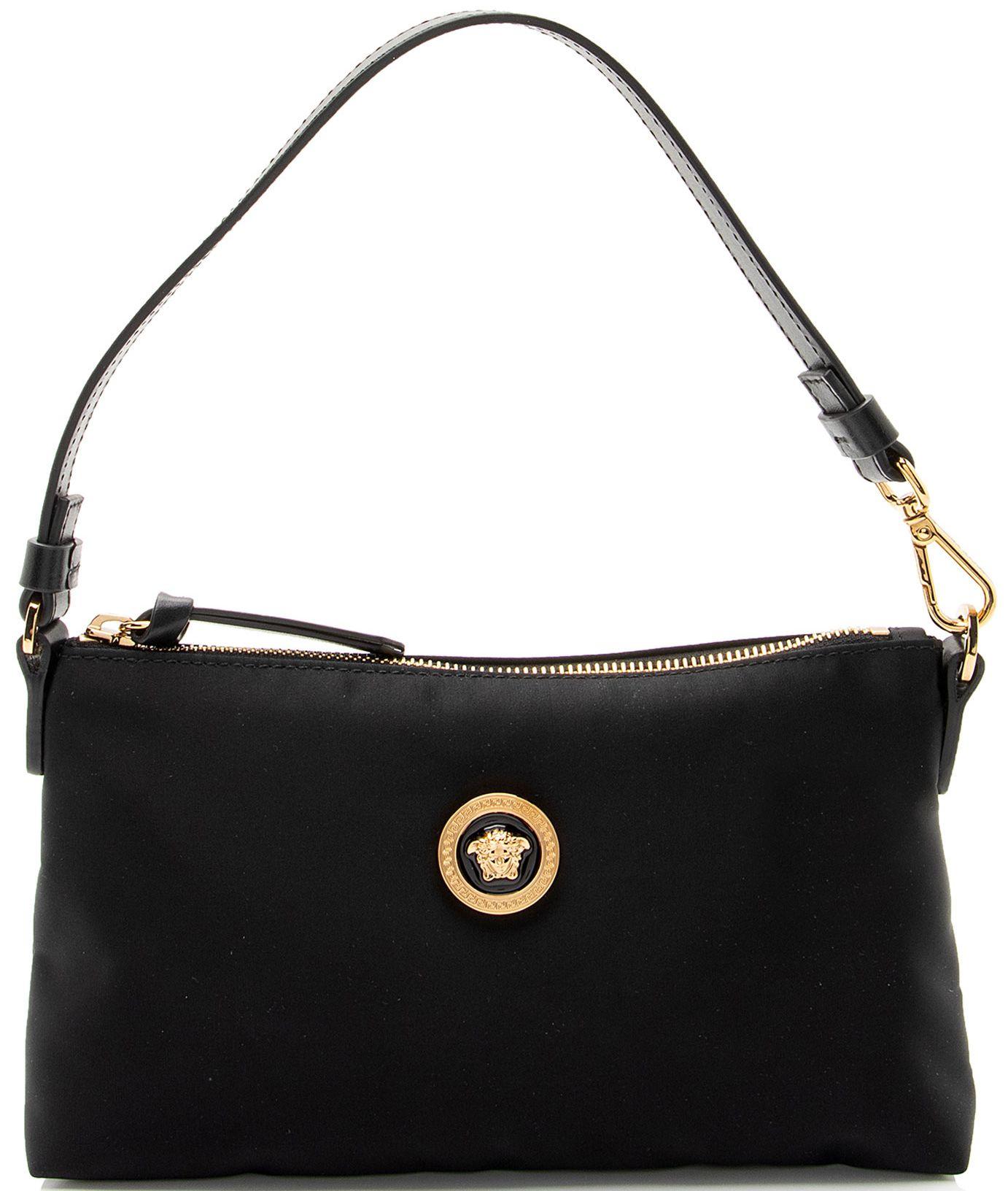 Versace  Nylon Medusa Tribute Flat Pouch - Black - Nylon - Excellent