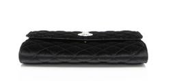 Versace Velvet Quilted Medusa Wallet On Chain - Velvet - Black