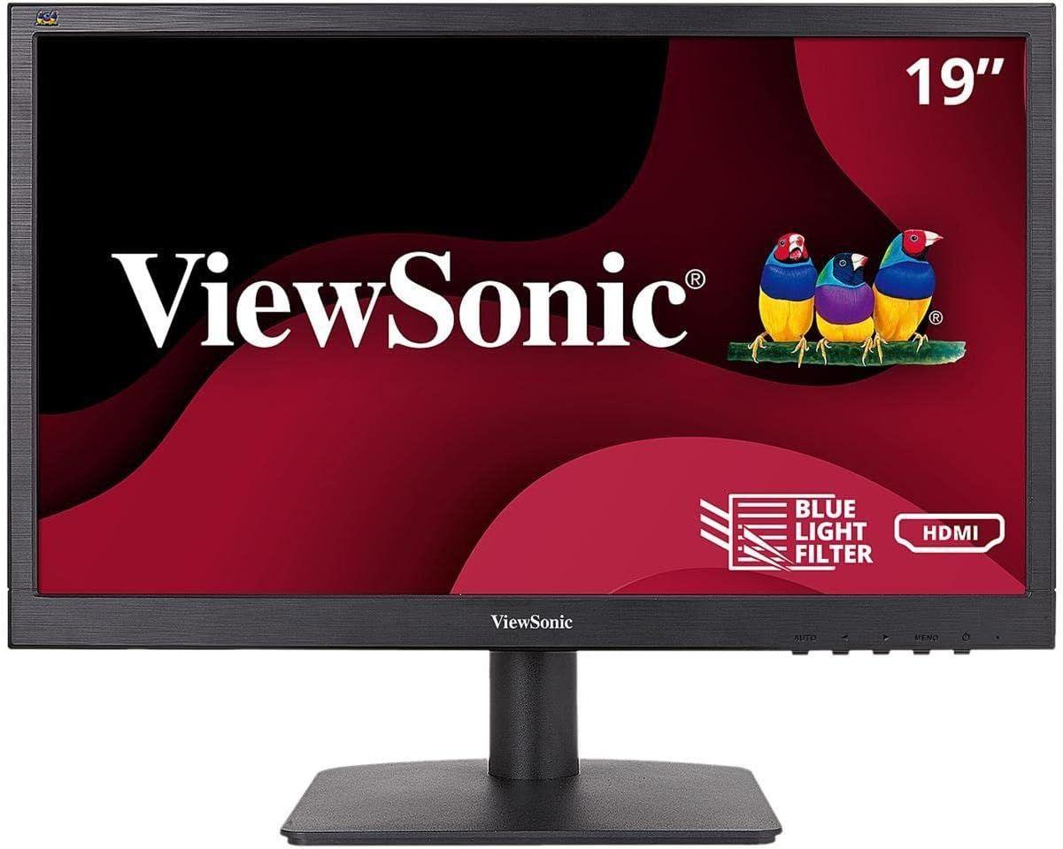 ViewSonic  VA1903H Widescreen Monitor 19" - Black - Excellent