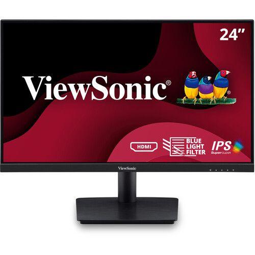 ViewSonic  VA2409M Monitor 24" - Black - Excellent