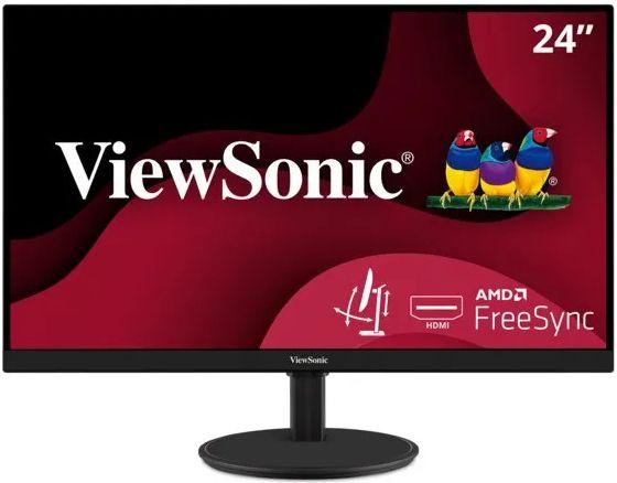 ViewSonic  VA2447-MHJ Monitor 24" - Black - Excellent