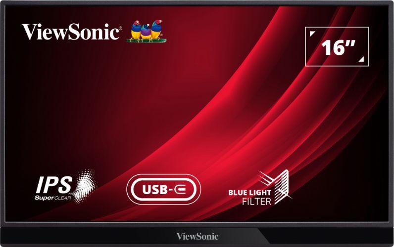 ViewSonic VG1655 Portable Monitor 15.6" 