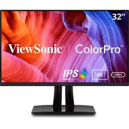 ViewSonic VP3256-4K Monitor 32" - Black - 32 Inch