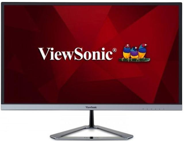 ViewSonic VX2476-SMHD Frameless LED Monitor 24" in Black in Excellent condition