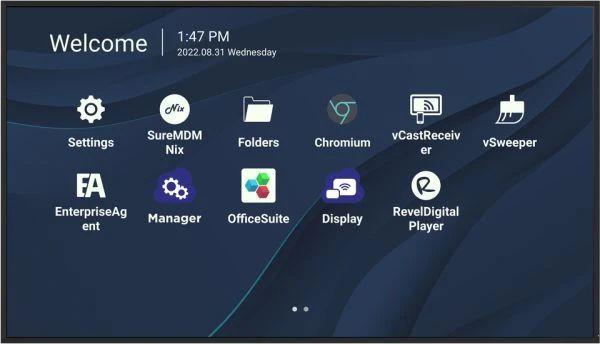 ViewSonic  Wireless Presentation Display 75" - Black - Excellent