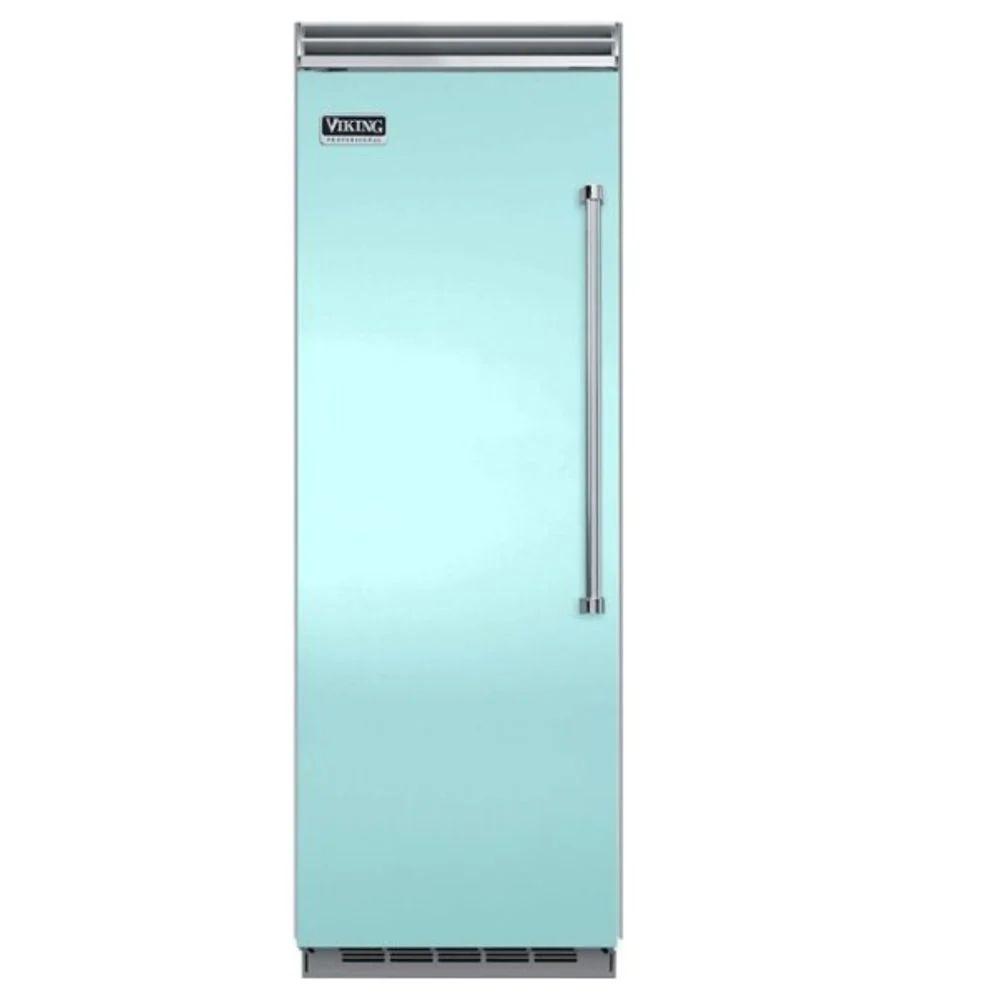 Viking  VCFB5303LBW Professional 5 Series Quiet Cool 15.9 Cu. Ft. Upright Freezer with Interior Light  - Bywater Blue - Excellent