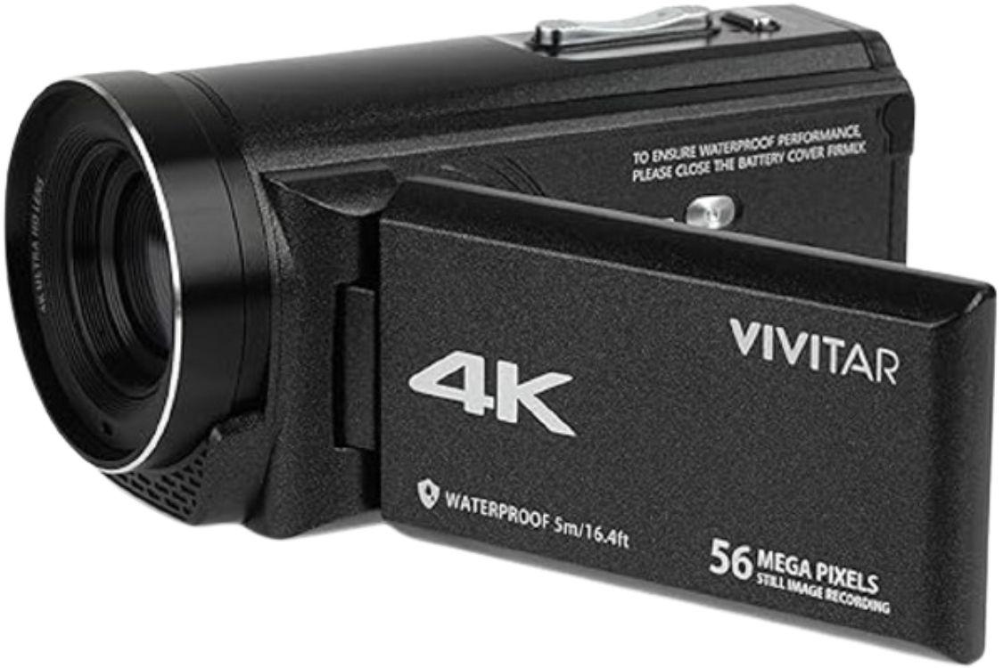 Vivitar  4K Camcorder Ultra HD Lens Camera  - Black - Excellent