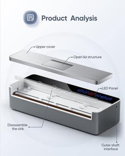 VSDK Vacuum Sealer Machine V8111 - Silver