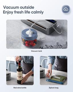 VSDK Vacuum Sealer Machine V8111 - Silver