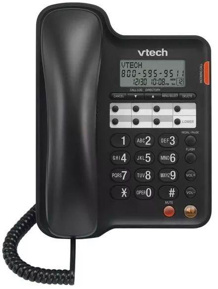 Vtech  CD1153 Corded Speaker Telephone - Black - Excellent