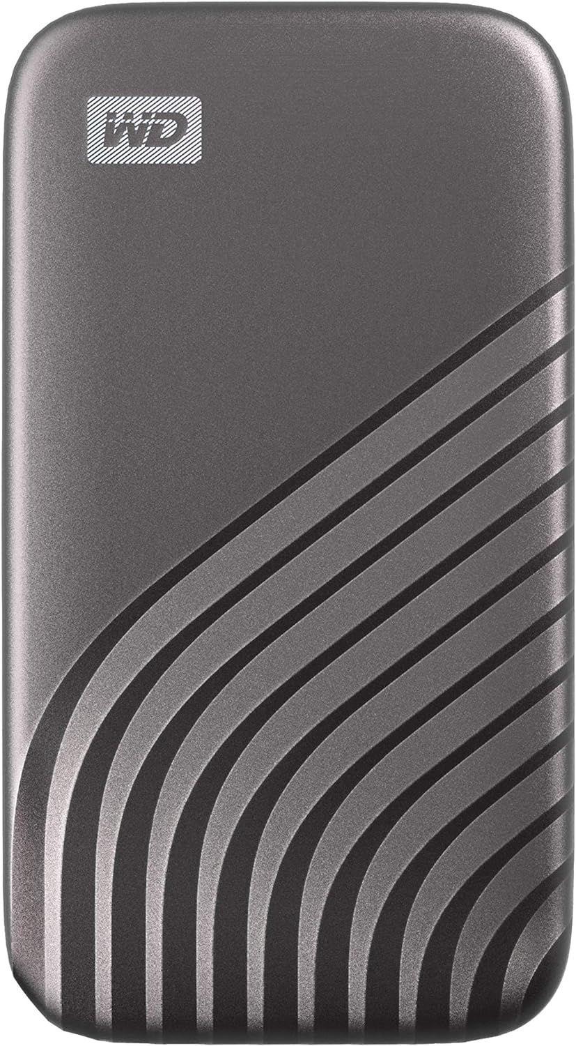 Western Digital  My Passport USB-C Portable SSD - 4TB - Grey - Good