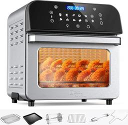 Whall Air Fryer Oven 12QT 12-in-1 Air Fryer - Silver