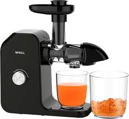 Whall ZM1512 Slow Masticating Juicer Machines - Black