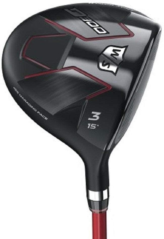 Wilson Staff D300 - Matrix Speed Rulz A type Shaft - Standard Lie Angle - 3 Wood - Left Handed - Senior Flex - Standard Length - 15 Loft - Men - Acceptable