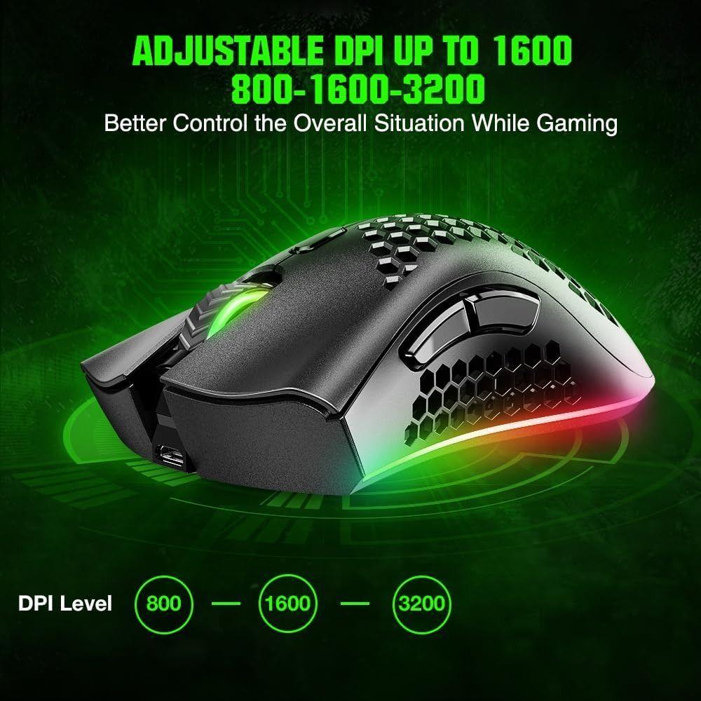 WolfLawS KM-1 Wireless Gaming Mouse