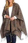 Woolrich Cozy Blanket Wrap - Leopard