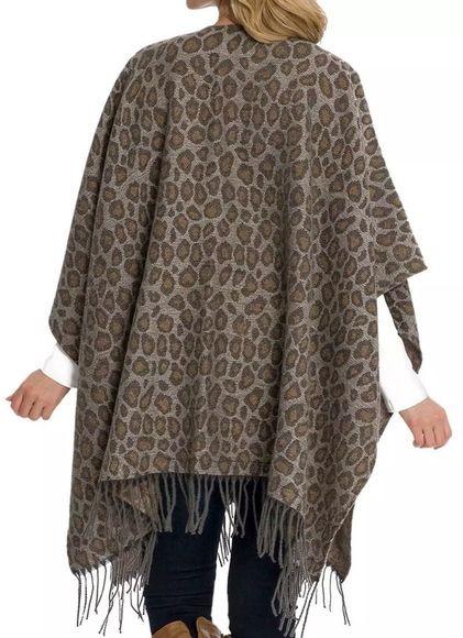 Woolrich Cozy Blanket Wrap - Leopard