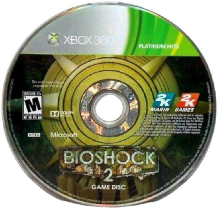 Microsoft XBOX 360 Bioshock 2 Video Game (Disc Only) - Multicolor - Acceptable