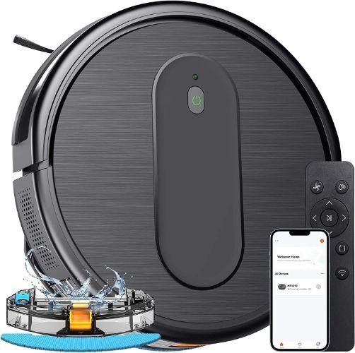 XIEBro  HR1010 3-in-1 Robot Vacuum & Mop Cleaners - Black - Excellent