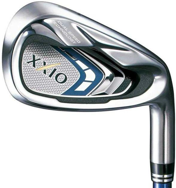 XXIO  9 Men's Iron Set 6-PW Graphite Stiff Left Hand - Silver - Excellent