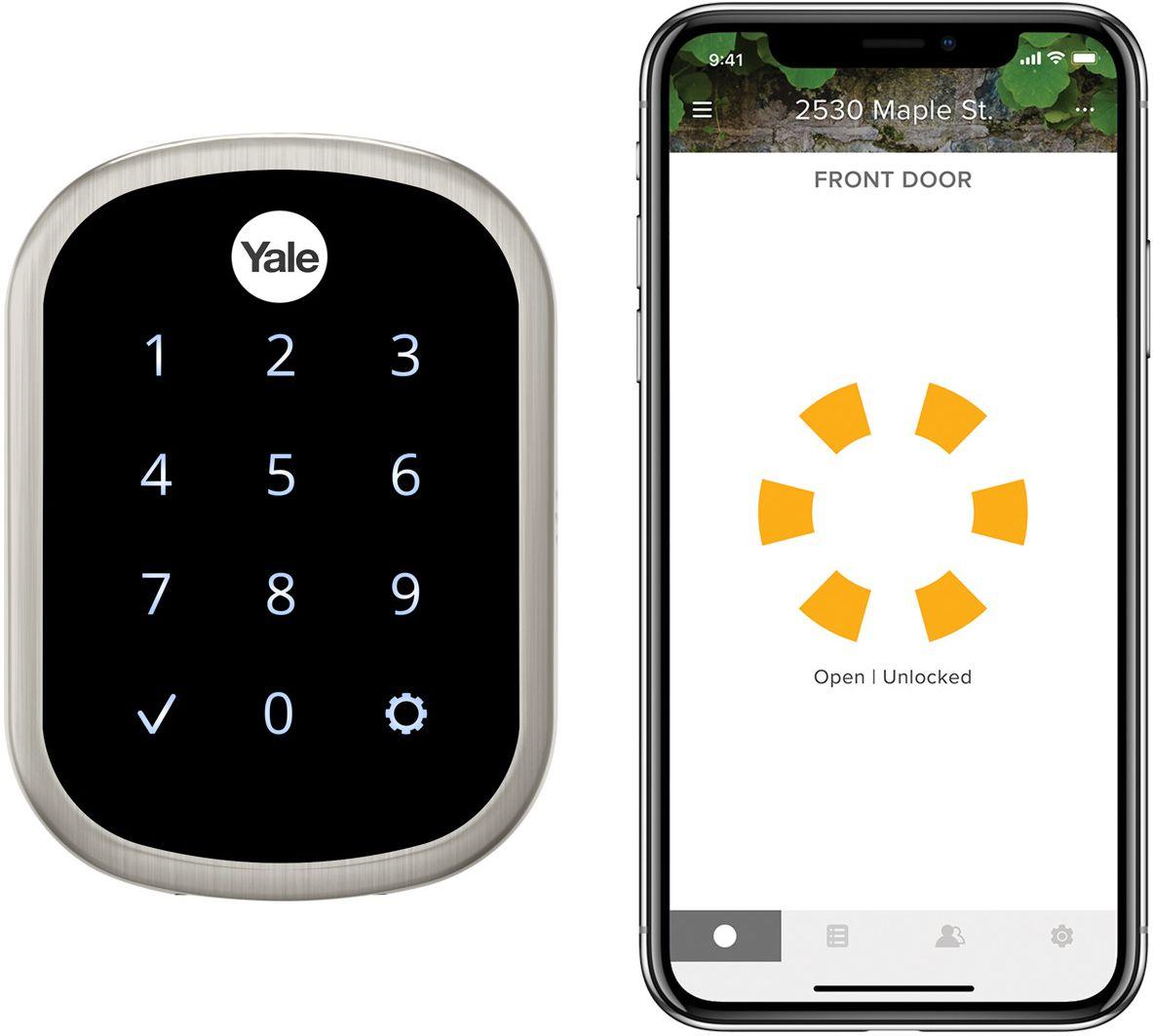 Yale  Assure Lock SL WiFi Touchscreen Smart - Satin Nickel - Excellent