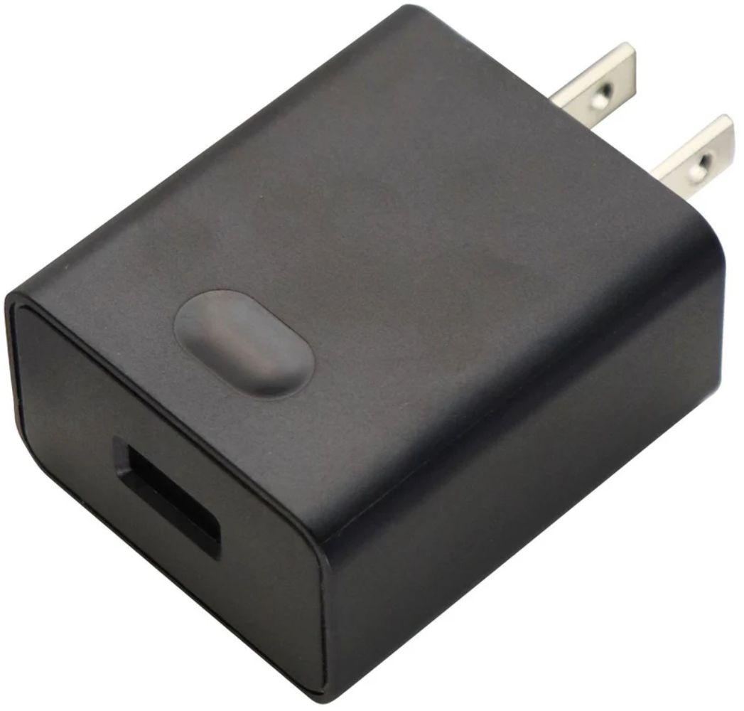 Yealink  AC Adapter (5V/0.6A) Single USB Wall Charger - Black - Premium