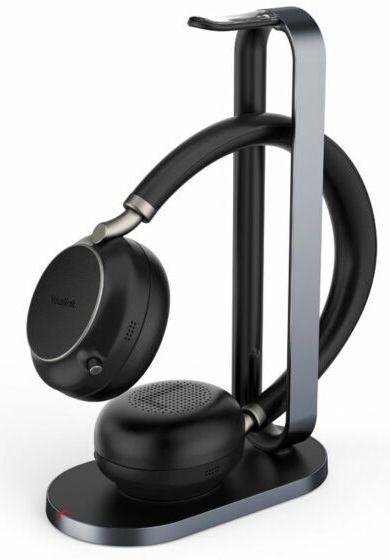 Yealink BH76 Bluetooth Headset with Charging Stand - Black