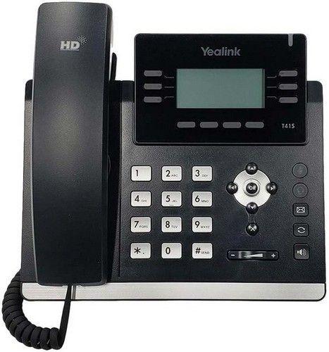 Yealink  SIP-T41S Ultra Elegant Business IP Phone - Black - Excellent