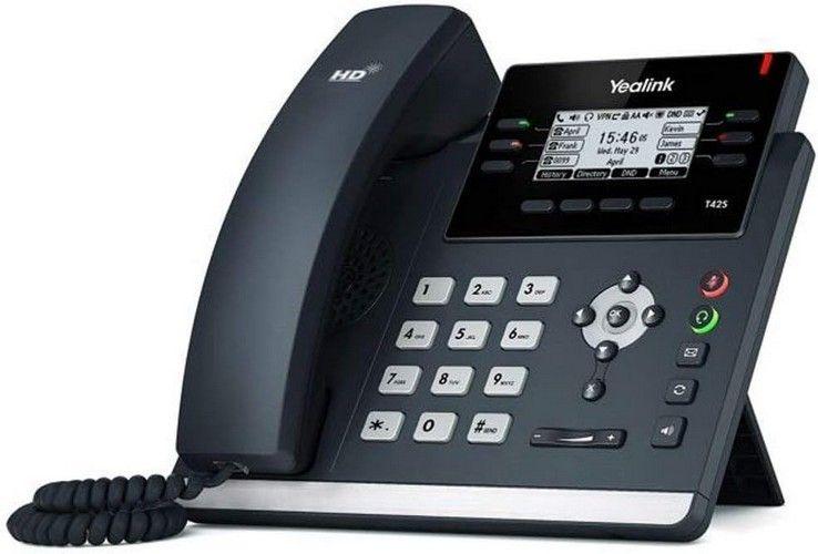 Yealink SIP-T42S Business IP Phone - Black