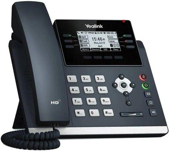 Yealink SIP-T42S Business IP Phone - Black