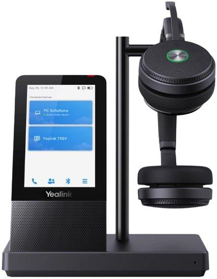 Yealink  WH66 Dual DECT Wireless Headset - Black - Excellent