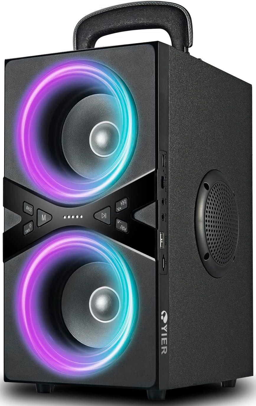 YIER  BB-02 Bluetooth Wireless Portable Speaker - Black - Excellent