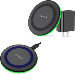 Yootech 2-in-1 Dual Wireless Charging Pads MF400 - Black
