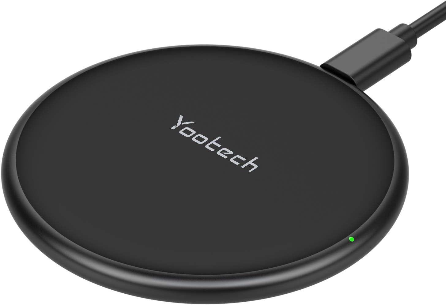 Yootech Upgraded Wireless Charger - Black