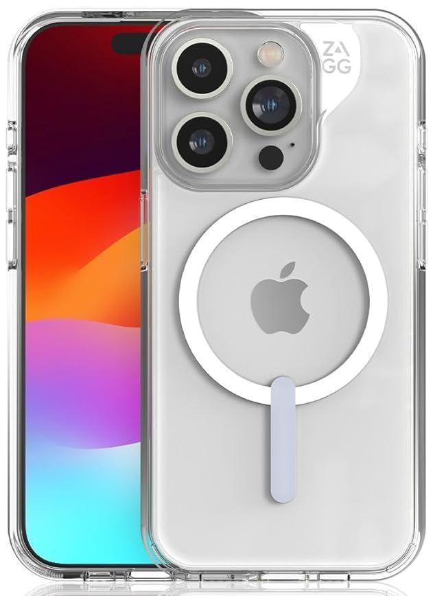 Zagg Crystal Palace Snap Phone Case for iPhone 15 Pro - Clear