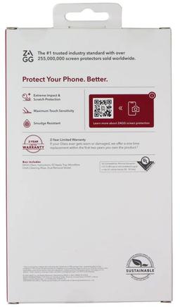 Zagg Glass Screen Protector for Galaxy A23 - Clear