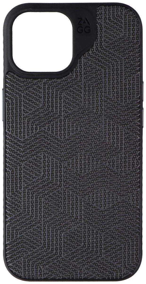ZAGG  London Snap Phone Case for iPhone 15 - Black Geo - Excellent