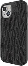 ZAGG London Snap Phone Case with MagSafe for iPhone 15 - Black Geo