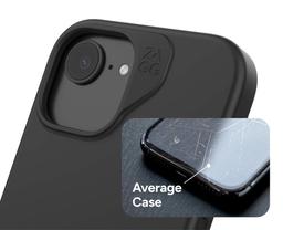 ZAGG Milan Series Phone Case for iPhone 16e/15/14/13 - Black