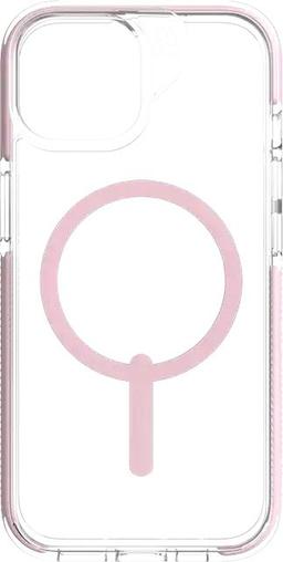 Zagg Piccadilly Snap Phone Case for iPhone 15/14/13 - Clear/Pink