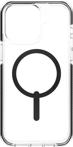 Zagg Piccadilly Snap Phone Case for iPhone 15 Pro Max - Black/Clear