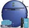 ZC WAS 2-in-1 Robot Vacuum and Mop Combo with APP - Light Blue