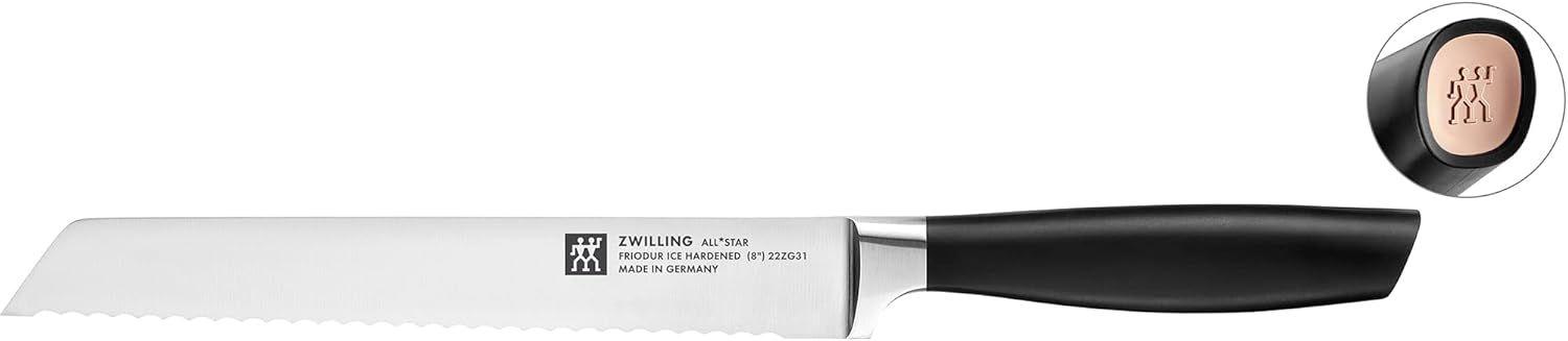 Zwilling  All Star 8" Bread German Knife  - Rose Gold - Excellent