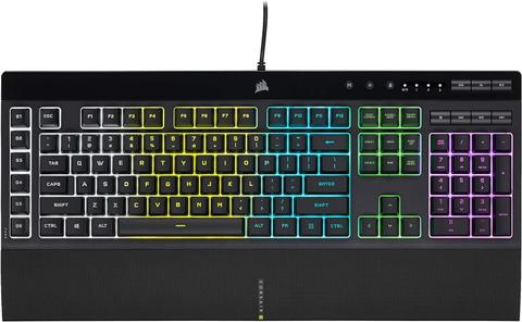 Corsair  K55 RGB Pro Dynamic Six Macro Keys Gaming Keyboard  - Black - Excellent