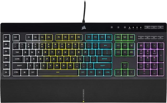 Corsair  K55 RGB Pro Dynamic Six Macro Keys Gaming Keyboard  in Black in Excellent condition